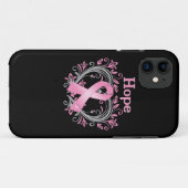 Hope Breast Cancer Awareness Ribbon Case-Mate iPhone Case (Achterkant (horizontaal))