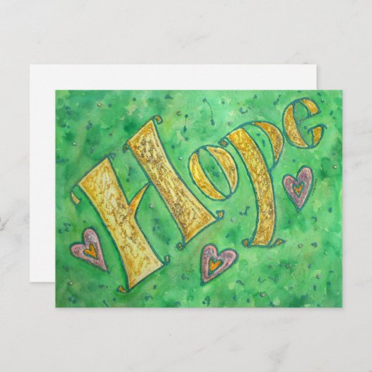 Hope Briefkaart (Voorkant / Achterkant)