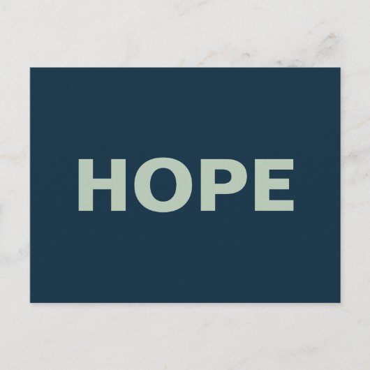 Hope Briefkaart (Voorkant)