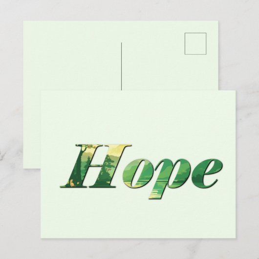 Hope Briefkaart (Voorkant / Achterkant)