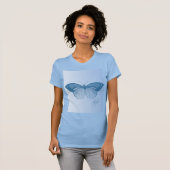 Hope Butterfly Blue T-shirt (Voorkant volledig)
