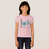 Hope Butterfly Cervical Cancer T-shirt (Voorkant volledig)