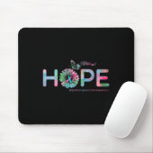 HOPE Butterfly Metastatic Breast Cancer Awareness Muismat (Met muis)