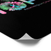 HOPE Butterfly Metastatic Breast Cancer Awareness Poster (Hoek)