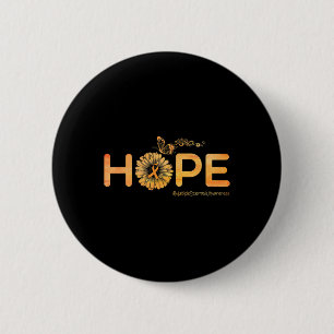 Hope Butterfly Multiple Sclerosis Awareness Gifts Ronde Button 5,7 Cm