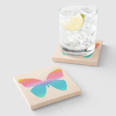 Hope Butterfly Sandstone Onderzetter (Zijkant)