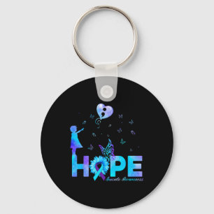 HOPE Butterfly Sunflower Suicide Prevention Awaren Sleutelhanger