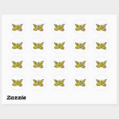 Hope Butterfly Word Art Inspirerend Stickers (Vel)