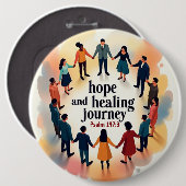 Hope Button Pin (Voorkant /achterkant)