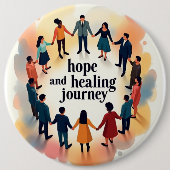 Hope Button Pin (Voorkant)