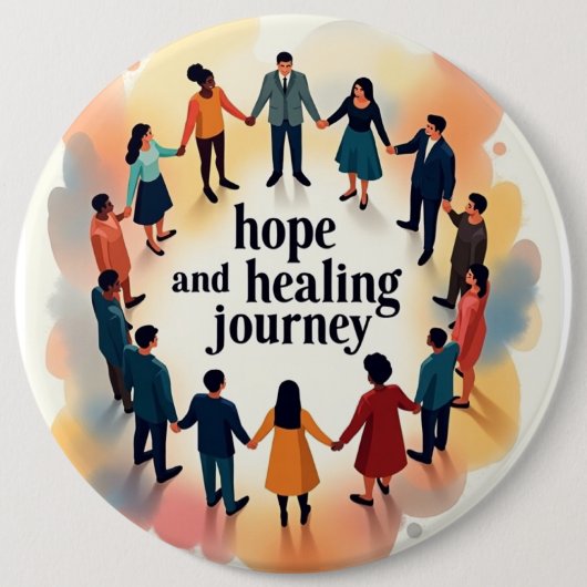 Hope Button Pin (Voorkant)