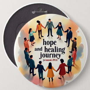 Hope Button Pin