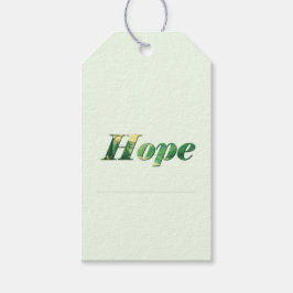 Hope. Cadeaulabel