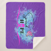 HOPE - Cancer Awareness Sherpa Blanket Sherpa Deken (Voorkant)
