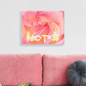 Hope Canvas Kunst Prints Roze Roos Bloem Decoratie (Insitu (Woonkamer))