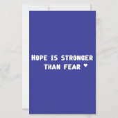 Hope card (Voorkant)