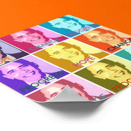 HOPE CHANGE PROGRESS POSTER - GEPERSONALISEERD (Hoek)