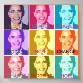HOPE CHANGE PROGRESS POSTER - GEPERSONALISEERD (Voorkant)