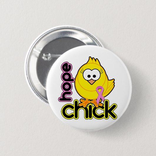 Hope Chick Ronde Button 5,7 Cm (Voorkant /achterkant)