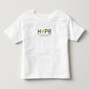 Hope.Childhood kankerbewustzijn. Kleuter T-shirt