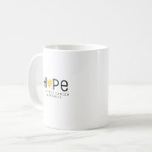 Hope.Childhood kankerbewustzijn. Mokken (Voorkant links)