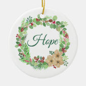 Hope Christmas Advent Ornament (Voorkant)