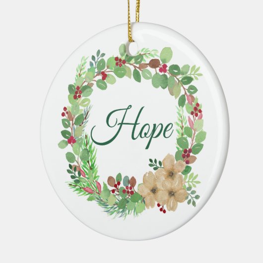 Hope Christmas Advent Ornament (Links)