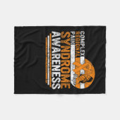 Hope Complex Regional Pain Syndrome Awareness CRPS Fleece Deken (Voorkant (Horizontaal))