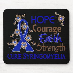 Hope Courage Faith Strength 3 Syringomyelia Muismat