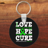 Hope Cure Warrior Nierziekte Awareness Ondersteuni Sleutelhanger (Voorkant)