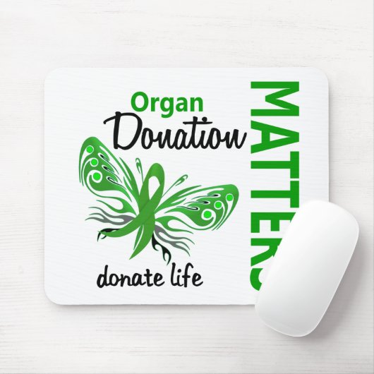 Hope doet Butterfly Organ Donation Muismat (Met muis)