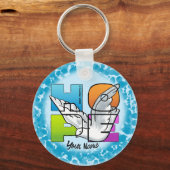 Hope Dove Christelijke sleutelhanger (Voorkant)