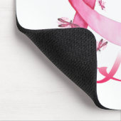 Hope Dragonfly Breast Cancer Awareness T-Shirt Muismat (Hoek)