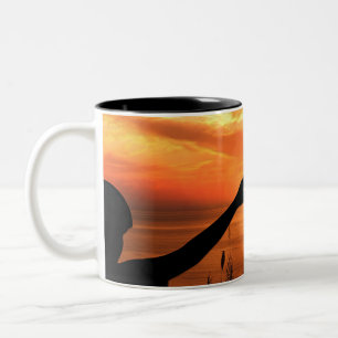 Hope en Faith Sunset Tweekleurige Koffiemok
