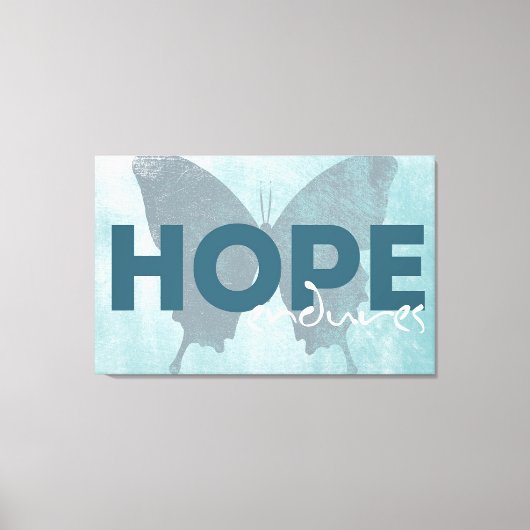Hope Endures Canvas Afdruk (Voorkant)