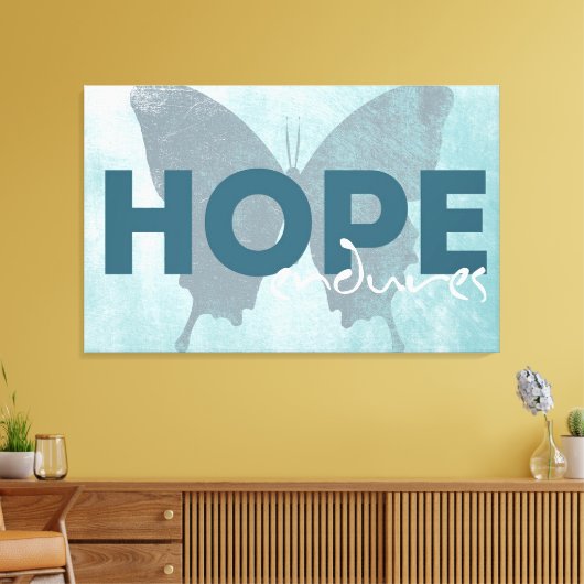 Hope Endures Canvas Afdruk (Insitu (Woonkamer))