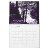Hope Faith and Love 2009 Kalender (Feb 2027)