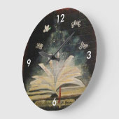 Hope, Faith and Love Wall Clock Grote Klok (Hoek)