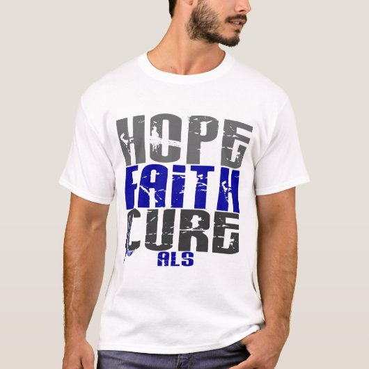 HOPE FAITH CURE ALS T-SHIRT (Voorkant)