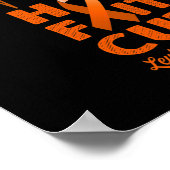 Hope Faith Cure - Bewustzijn van leukemie Poster (Hoek)