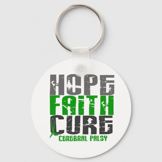 HOPE FAITH CURE CEREBRAL PALSY SLEUTELHANGER (Voorkant)