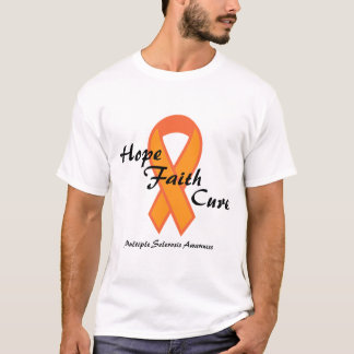 Hope Faith Cure MS T-shirt