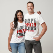 Hope Faith Cure Stroke 1 T-shirt (Unisex)