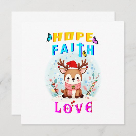 Hope Faith Love (Voorkant / Achterkant)