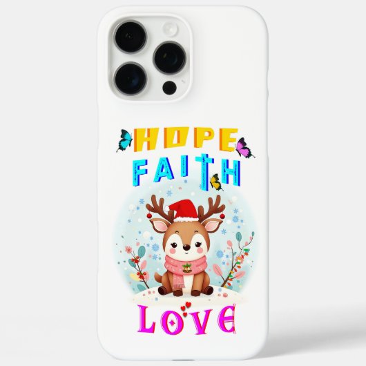 Hope Faith Love Case-Mate iPhone Case (Achterkant)
