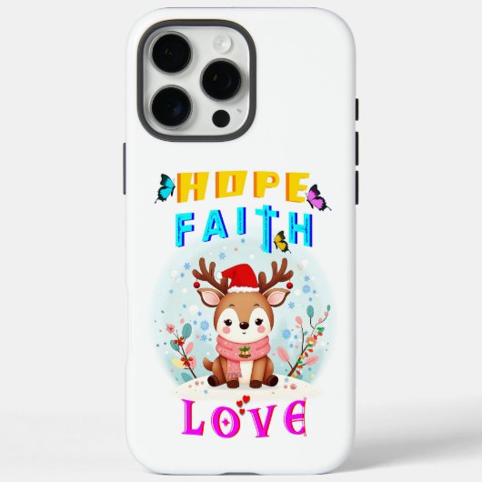 Hope Faith Love Case-Mate iPhone Case (Achterkant)