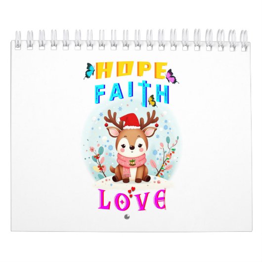 Hope Faith Love Kalender (Hoes)