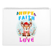 Hope Faith Love Kalender (Hoes)