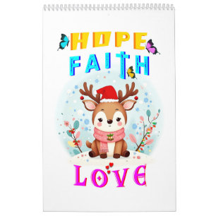 Hope Faith Love Kalender