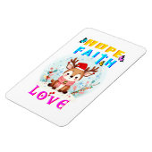 Hope Faith Love Magneet (Linkerzijde)